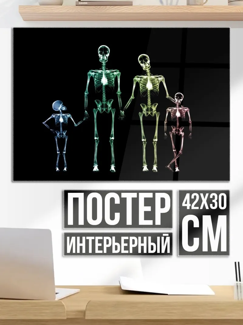 Постер Скелеты семьи