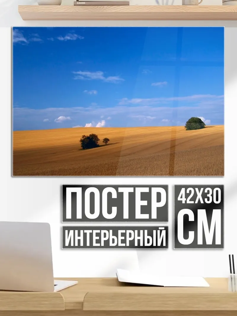 Постер Золотое поле