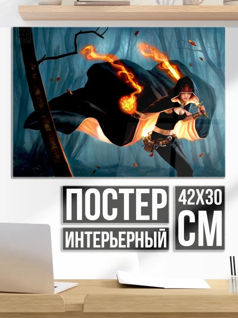 Постер Огненная волшебница