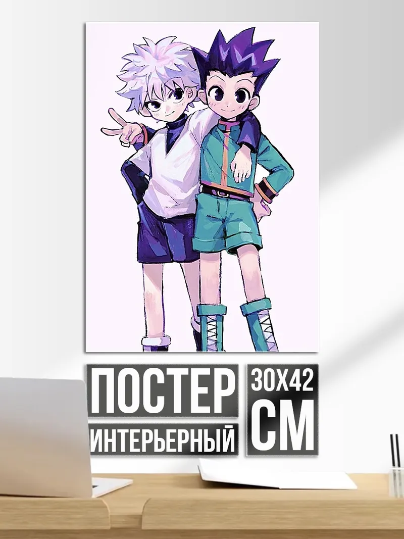 Постер Гон и Киллуа