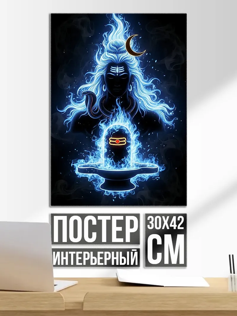 Постер Шива в огне