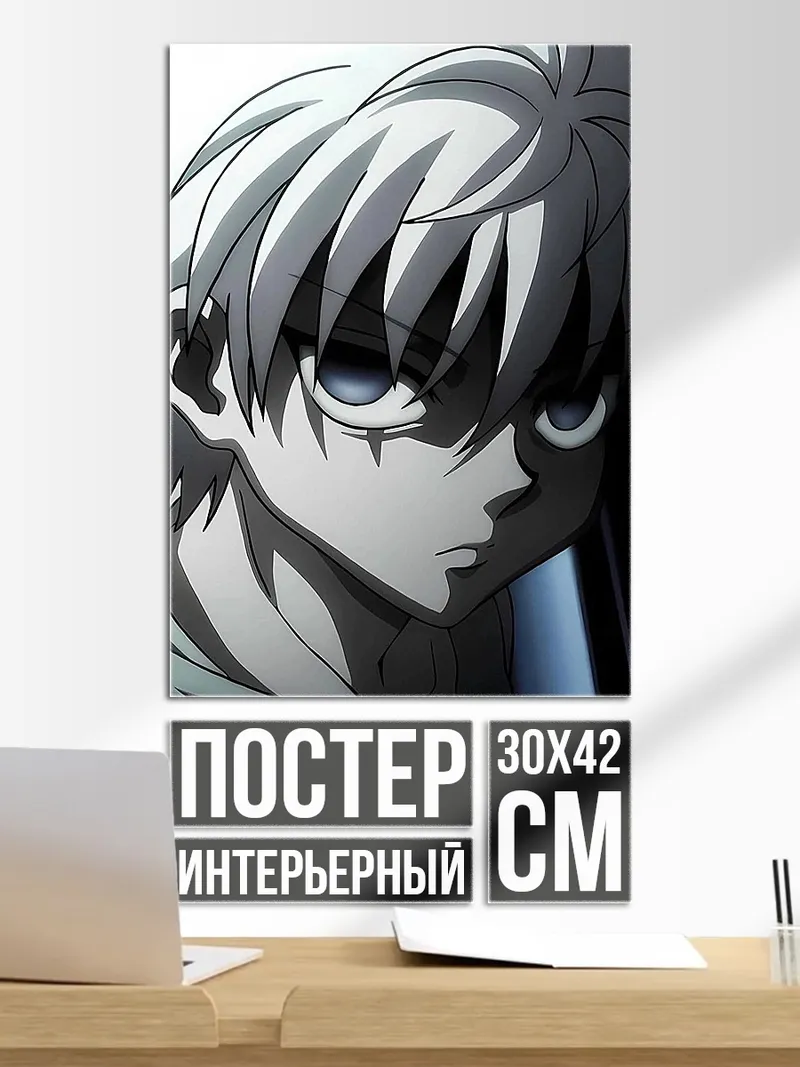 Постер Киллуа Золдик из Hunter x Hunter