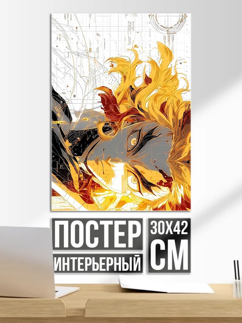 Постер Огненный взгляд