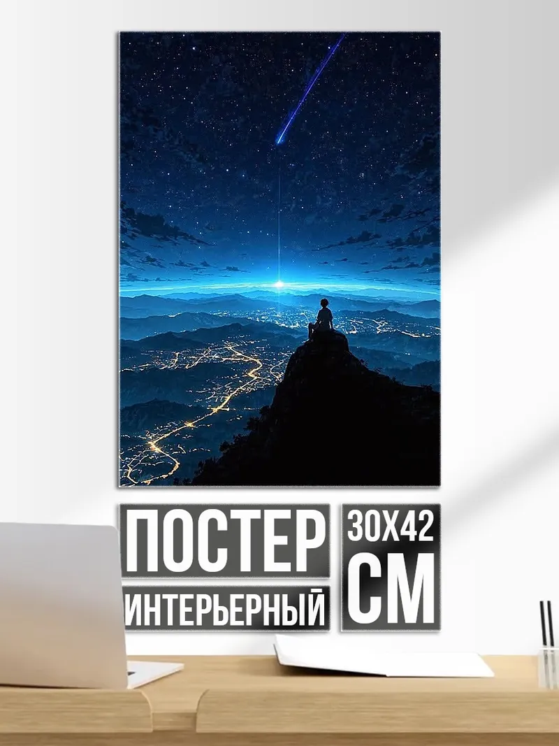Постер Звездная ночь