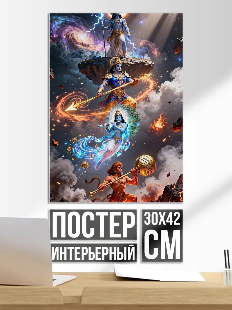Постер Боги Индии