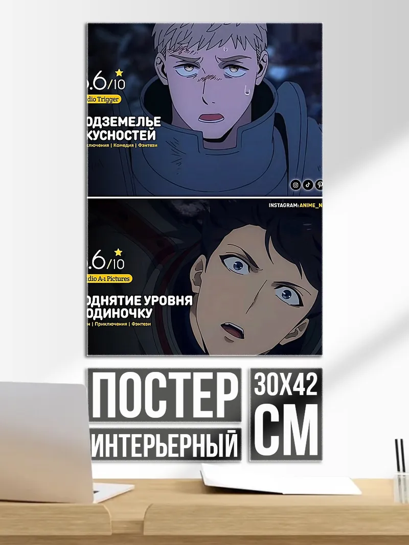 Постер Аниме Подземелье вкусностей