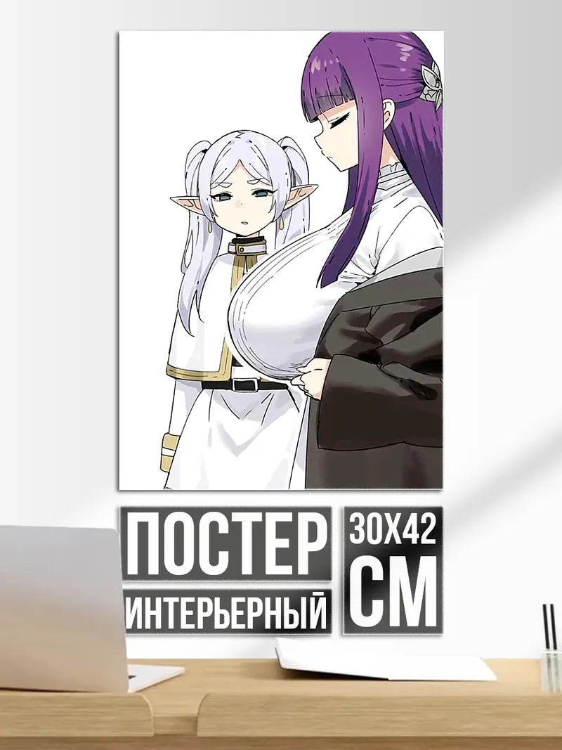 Постер Эльфийка и волшебница