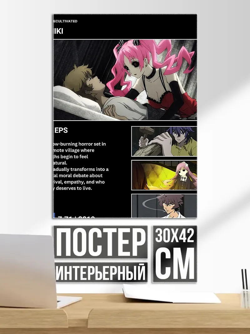 Постер Аниме Шики