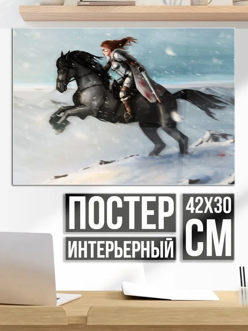Постер Воительница на коне