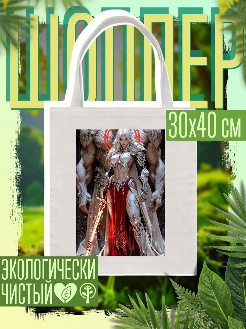 Шоппер Воительница с мечом