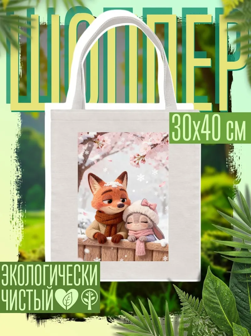 Шоппер Лис и зайка