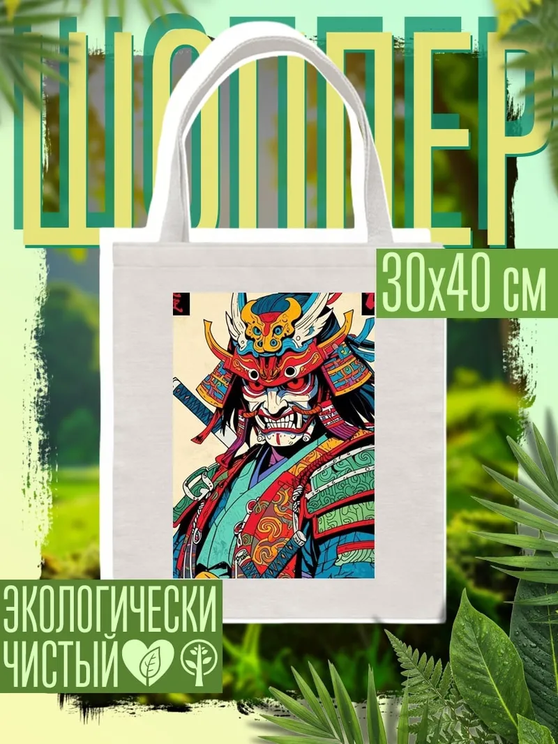 Шоппер Самурай в маске