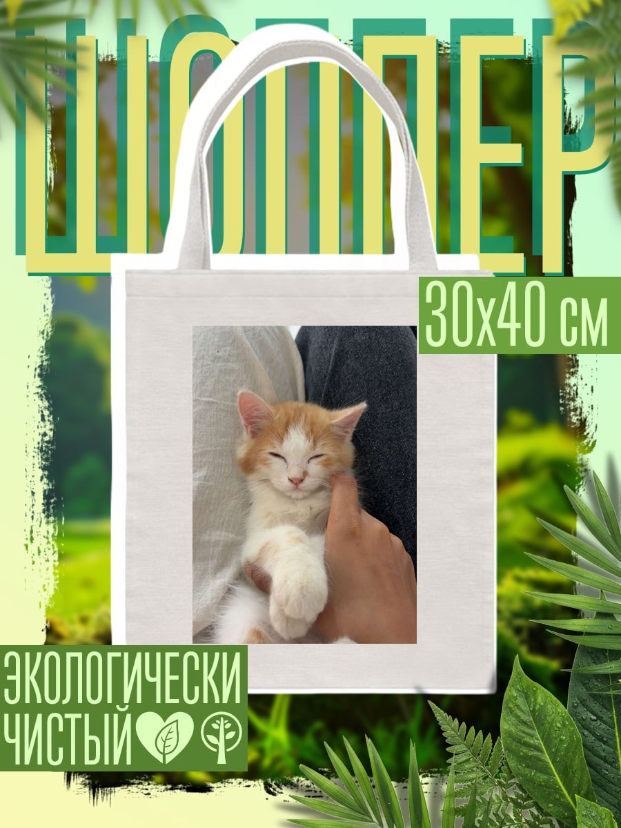 Шоппер Рыжий котенок