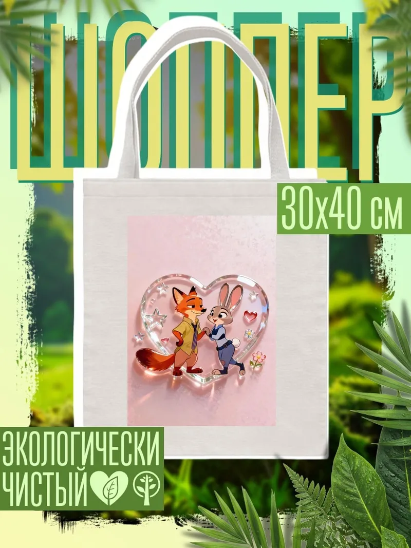 Шоппер Лис и кролик