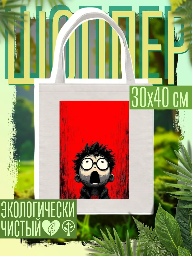Шоппер Мальчик в шоке