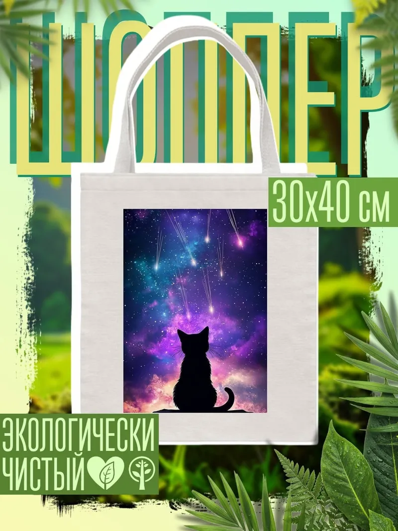 Шоппер Кот и звезды