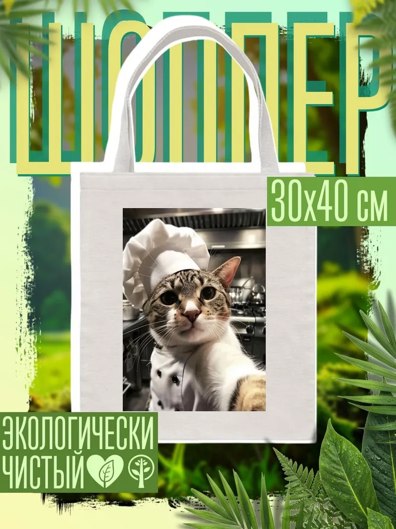 Шоппер Кот шеф-повар