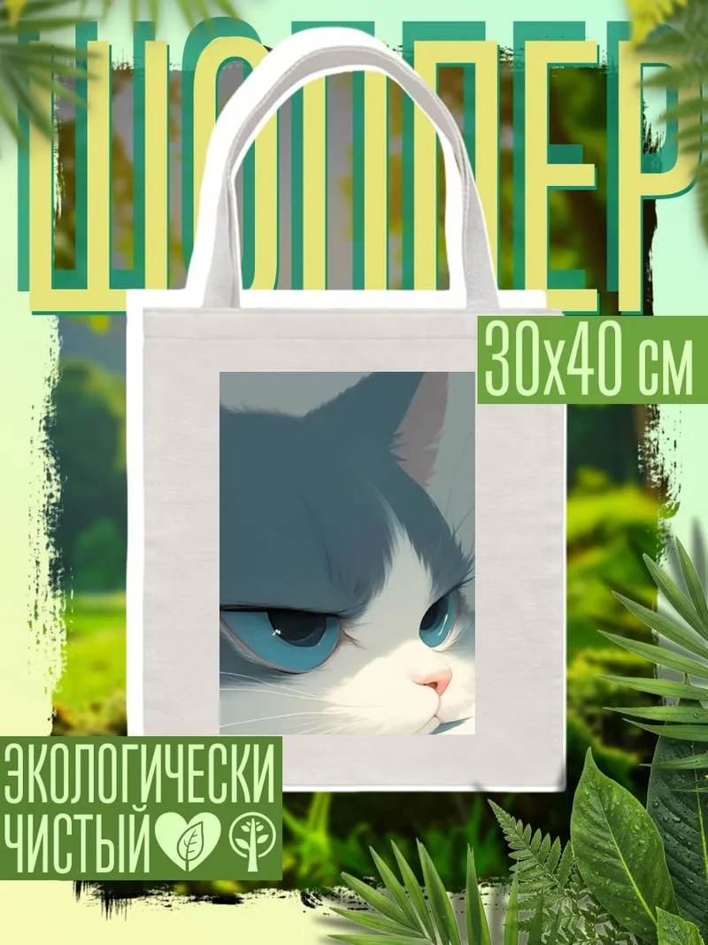 Шоппер Сердитый кот