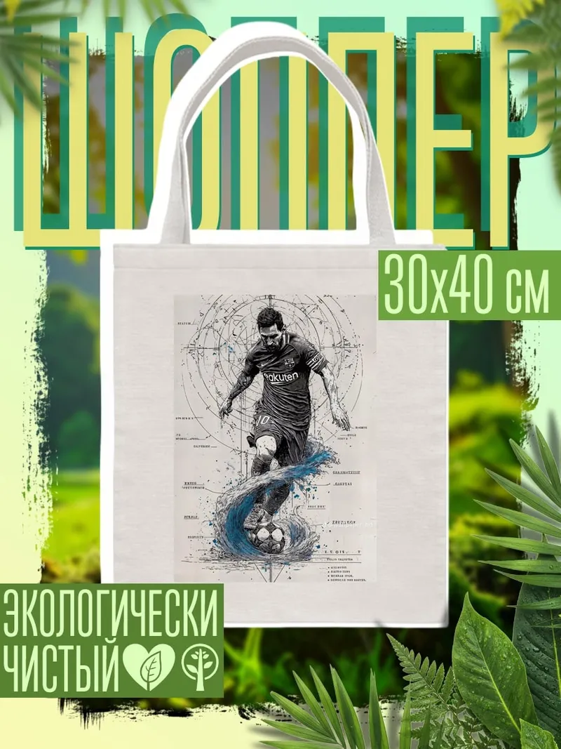 Шоппер Месси футбольный гений