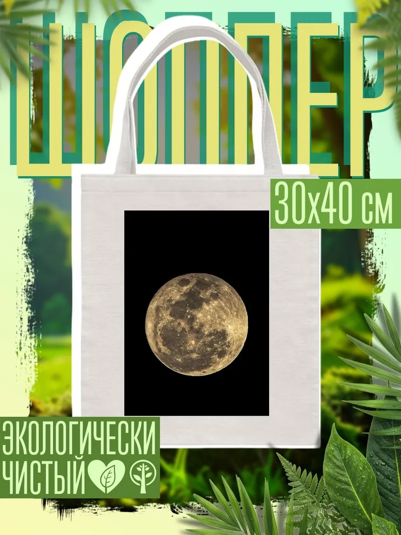 Шоппер Полная луна ночью