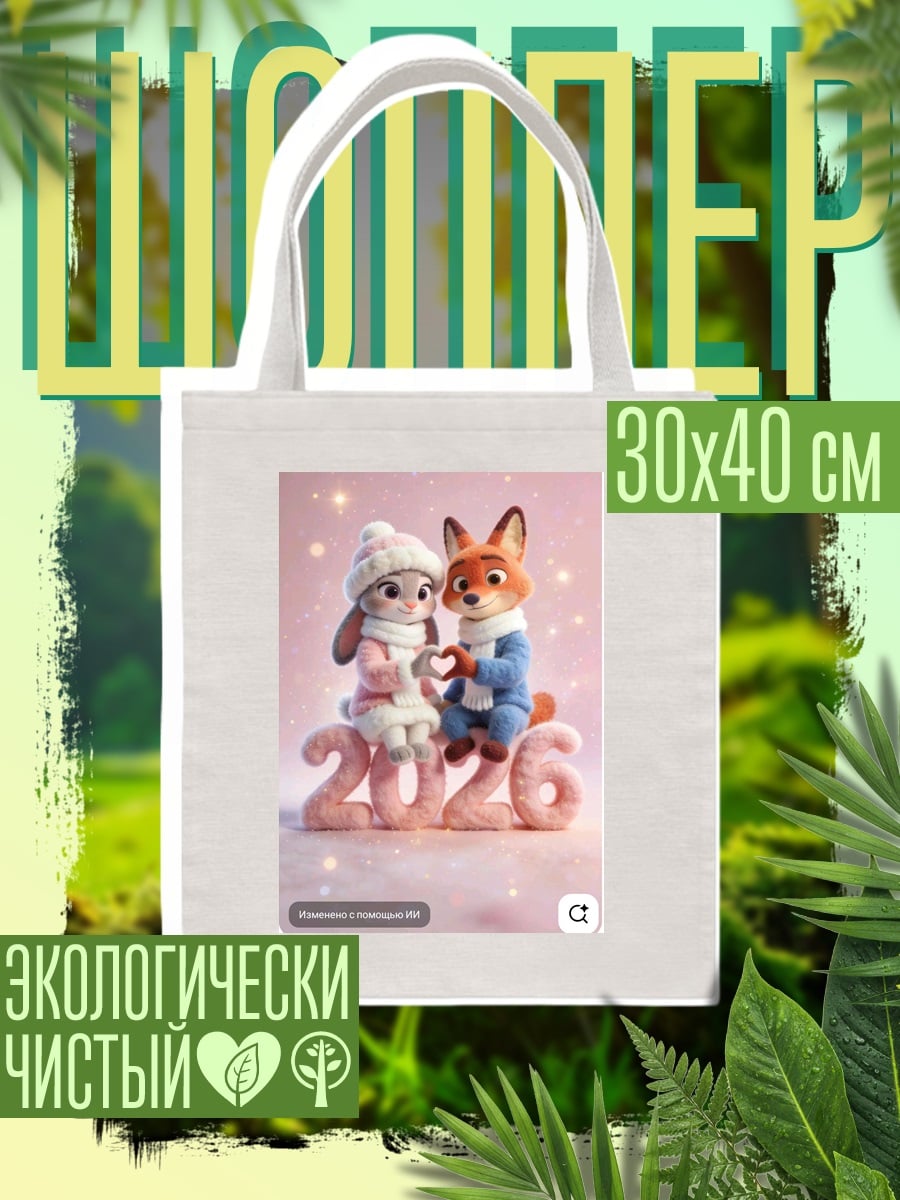Шоппер Кролик и лис