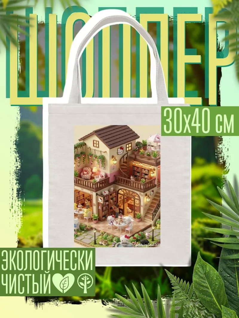 Шоппер Кукольный домик кафе