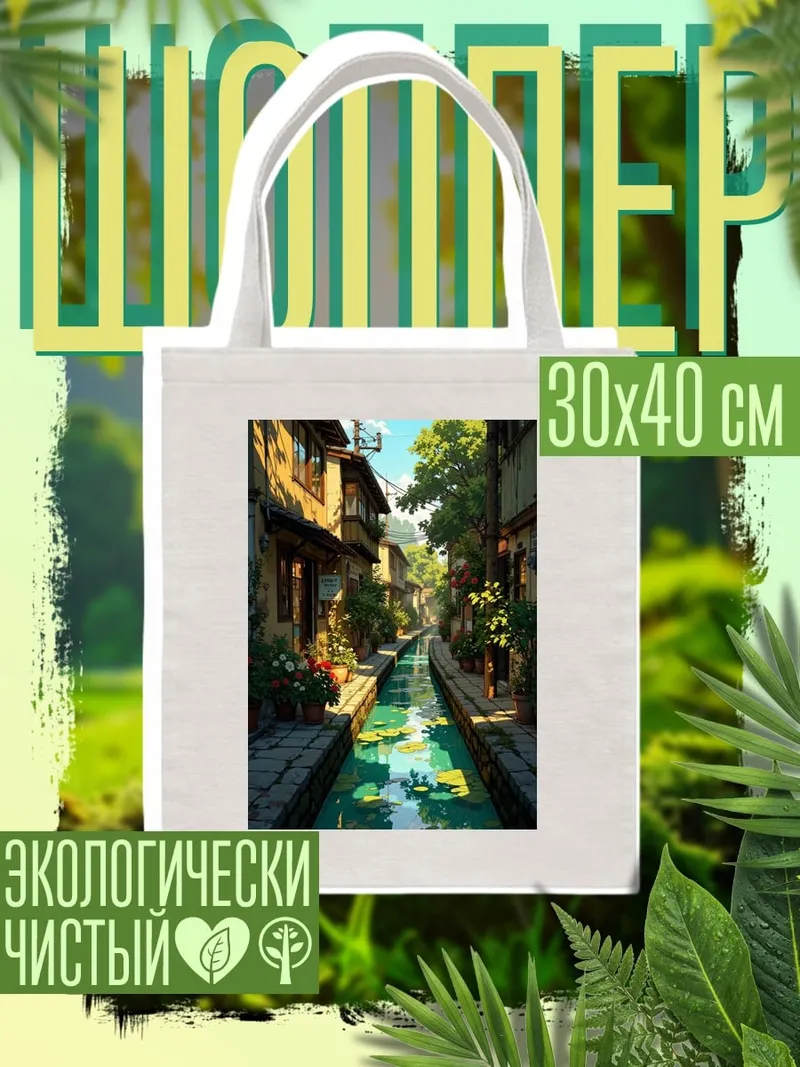 Шоппер Улица с каналом