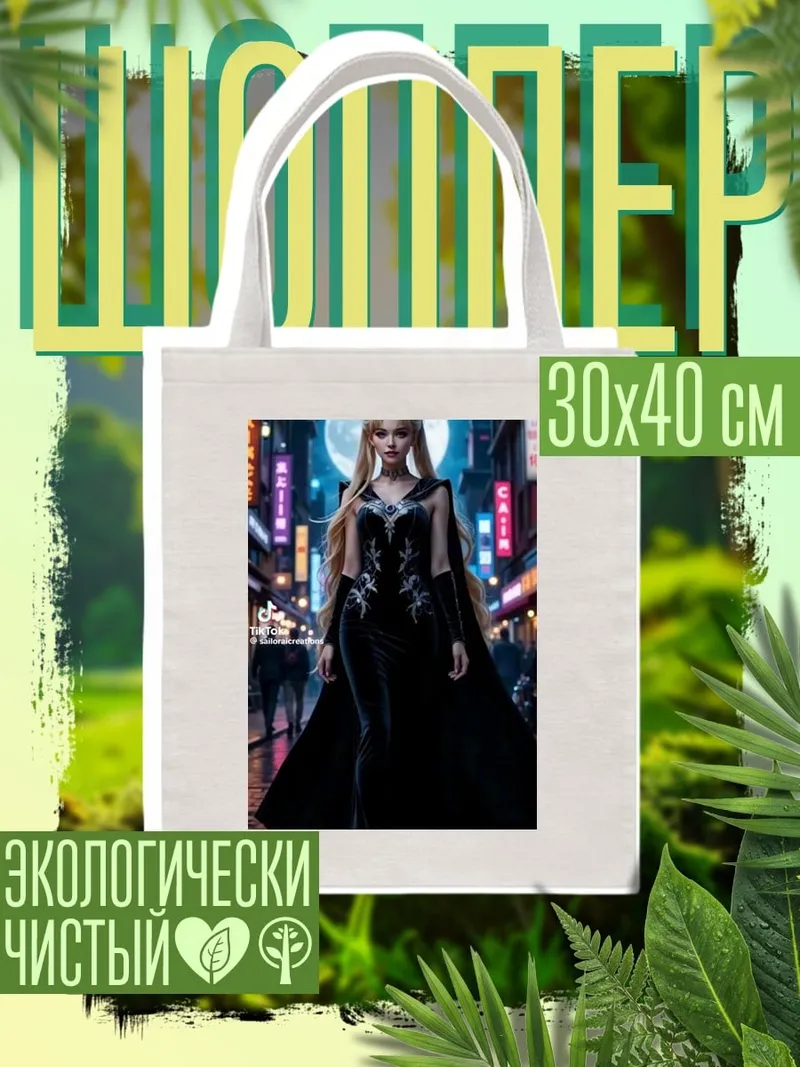 Шоппер Сейлор Мун в городе