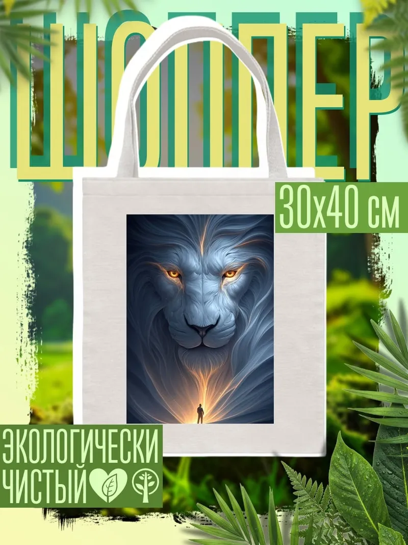 Шоппер Лев и человек