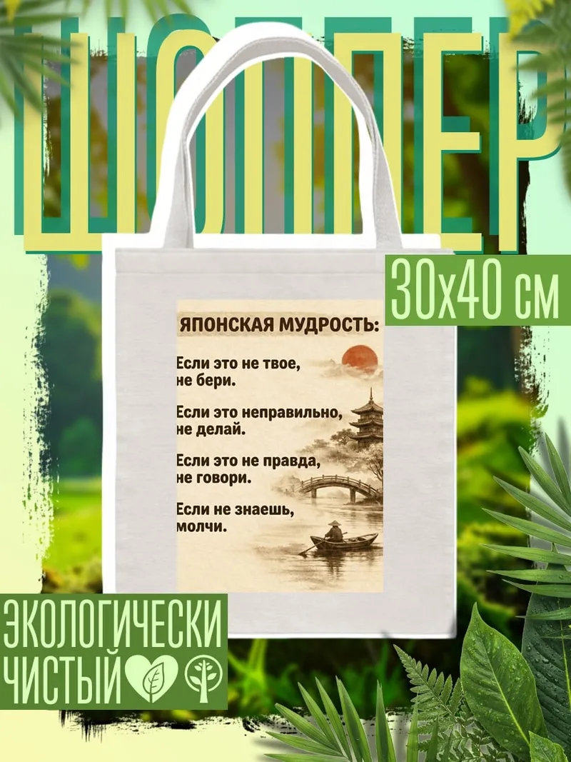 Шоппер Японская мудрость