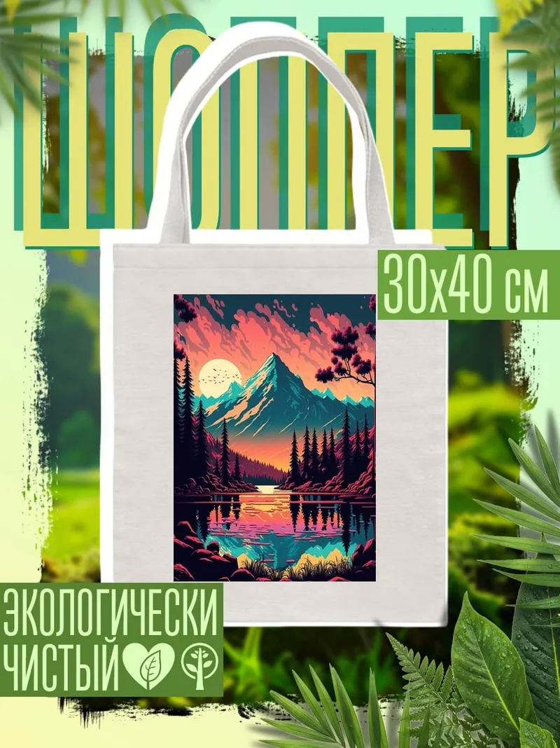 Шоппер Закат в горах