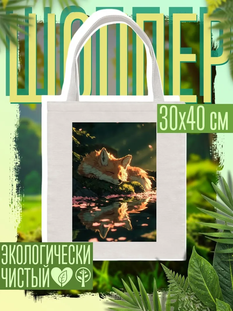 Шоппер Спящий лис