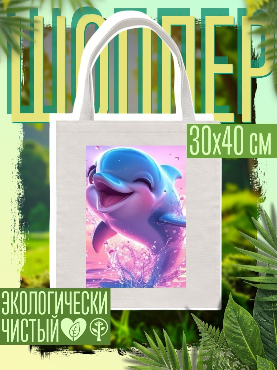 Шоппер Веселый дельфин