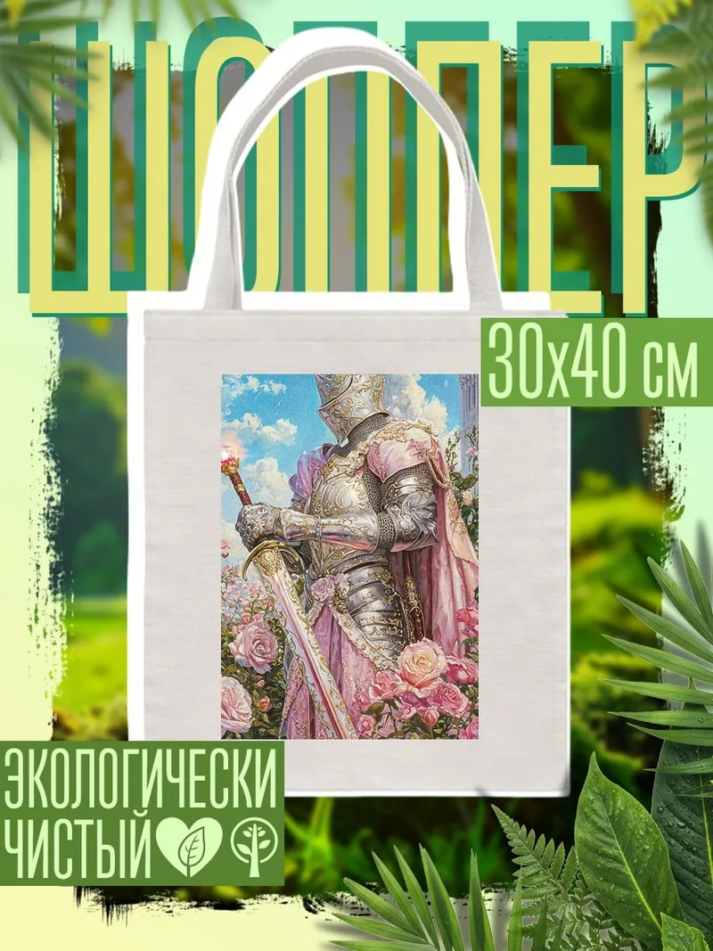 Шоппер Рыцарь в розовом