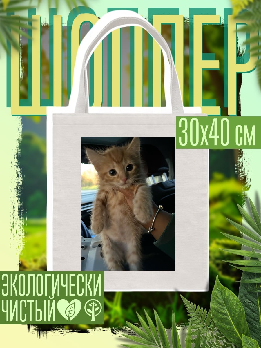 Шоппер Рыжий котенок