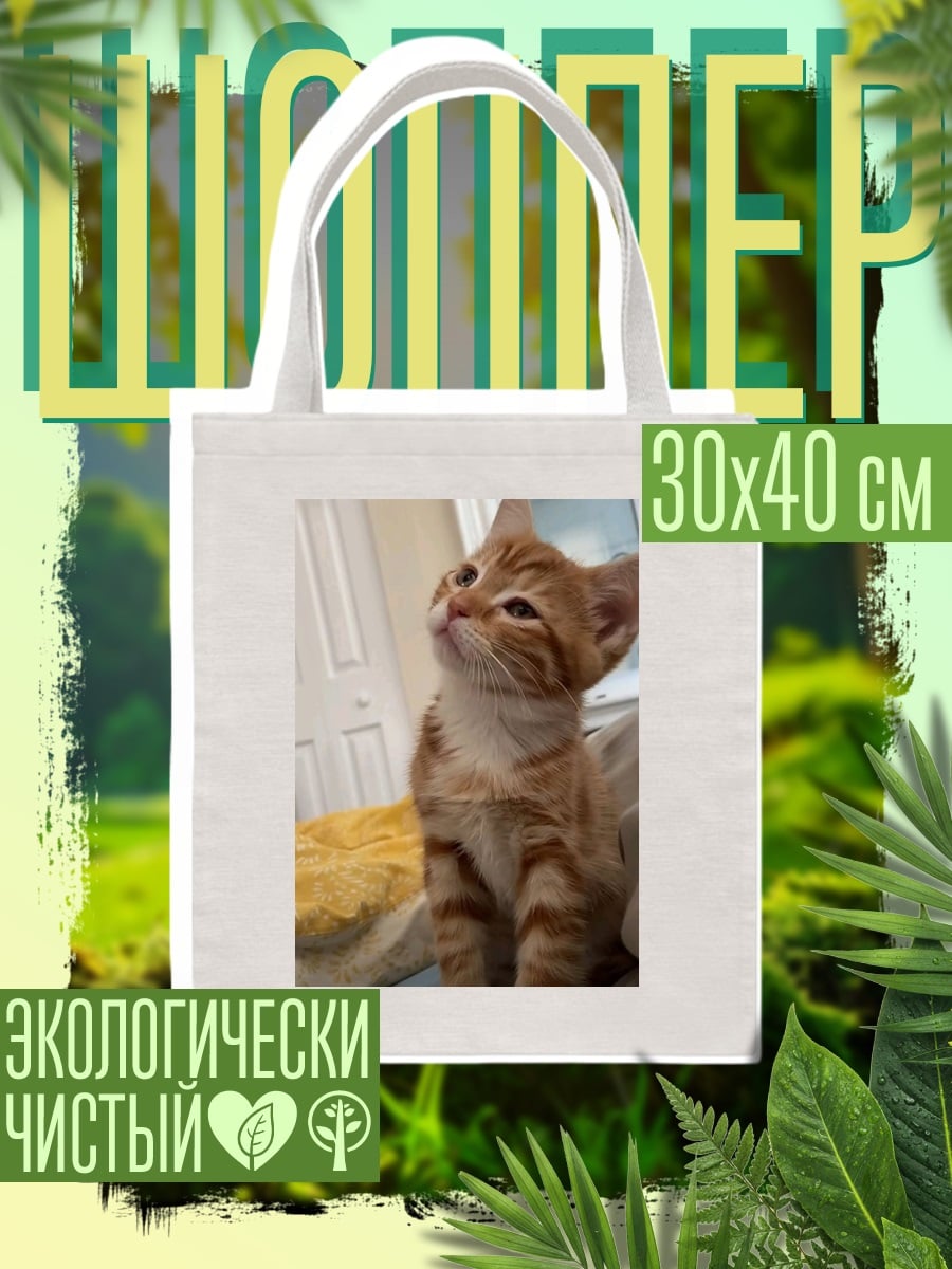 Шоппер Рыжий котенок
