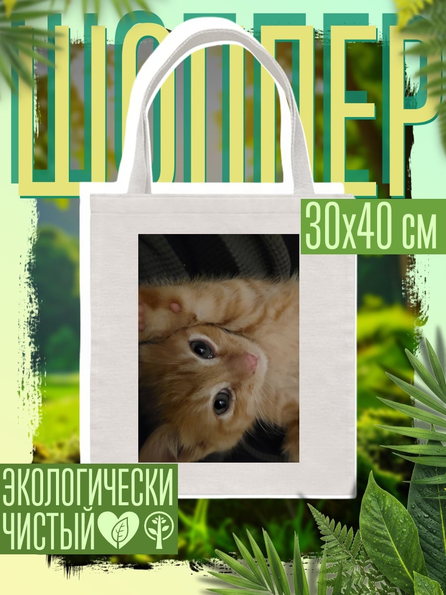 Шоппер Рыжий котенок