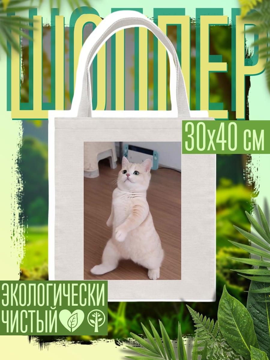 Шоппер Кот танцует