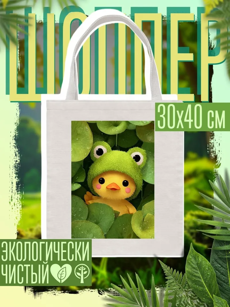 Шоппер Утенок в шляпе