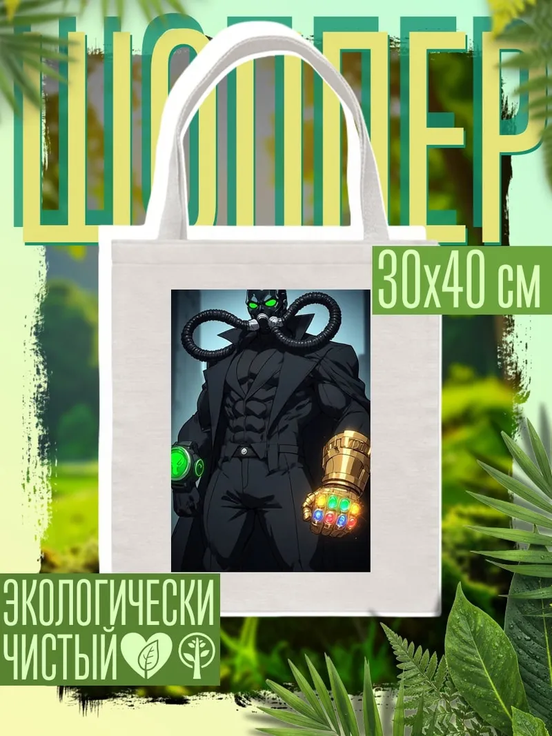 Шоппер Человек в черном костюме