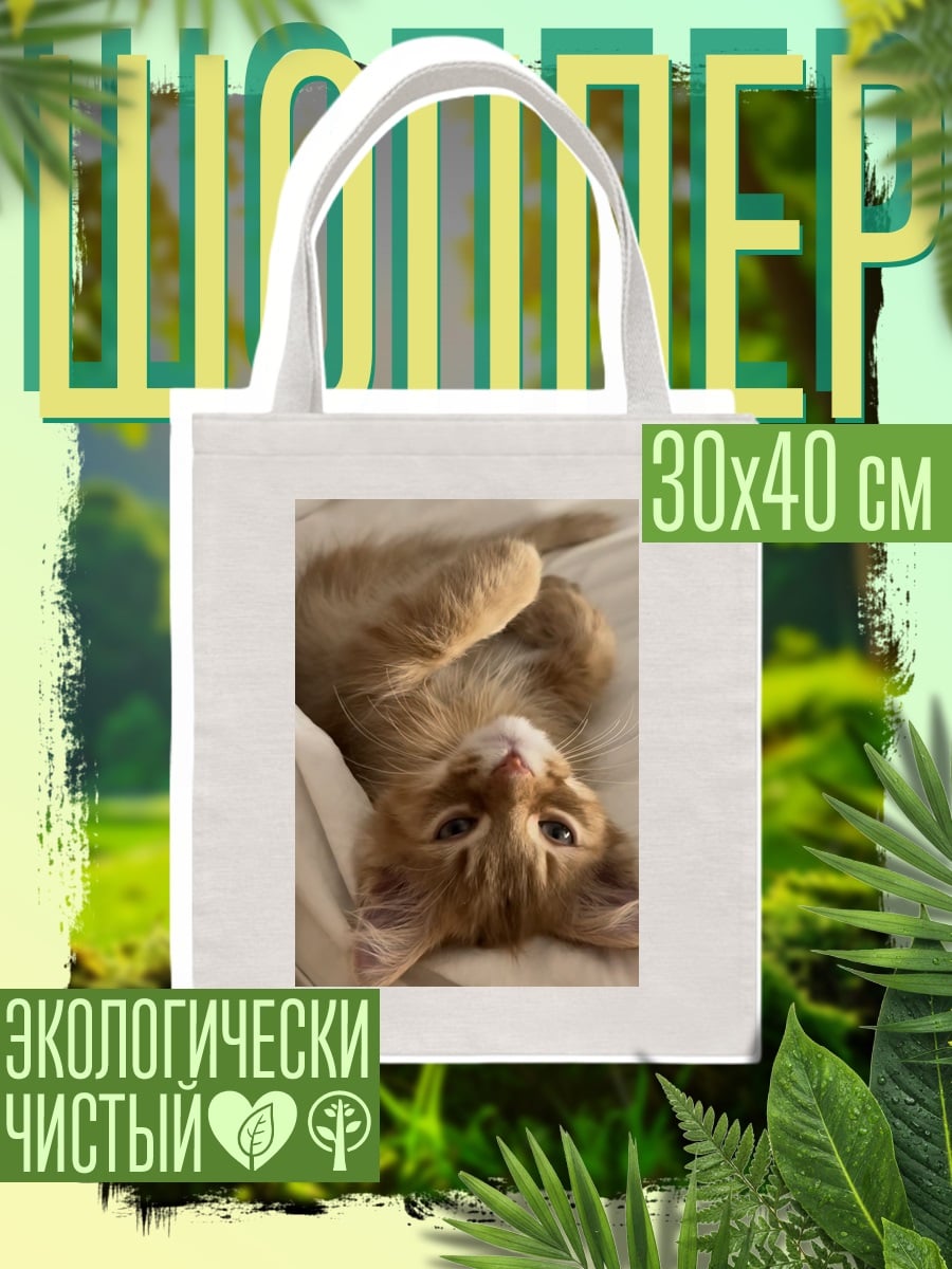 Шоппер Рыжий котенок
