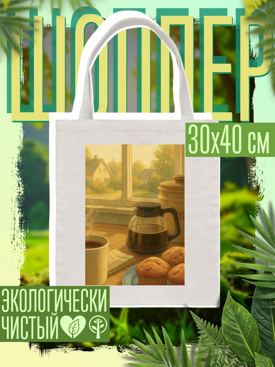 Шоппер Утренний кофе с маффинами