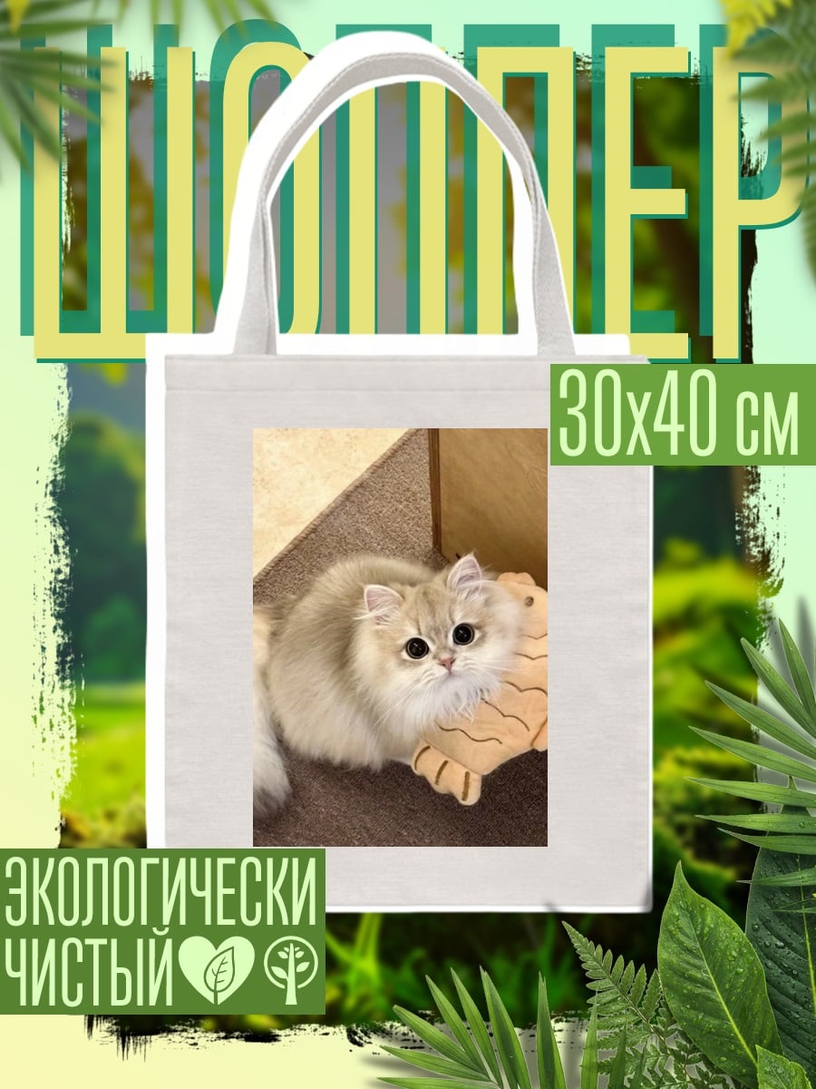 Шоппер Пушистый кот