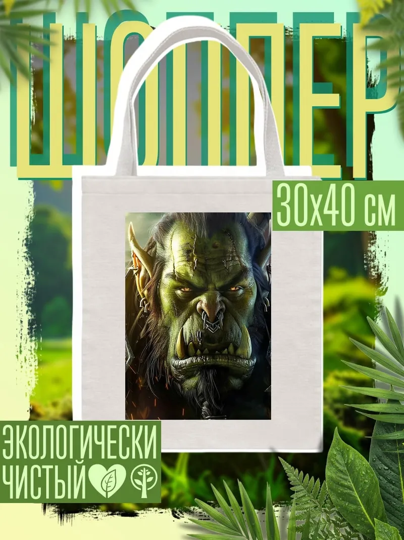 Шоппер Портрет орка воина