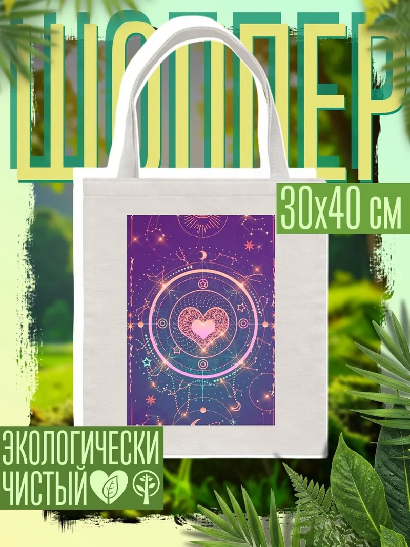 Шоппер Сердце в космосе