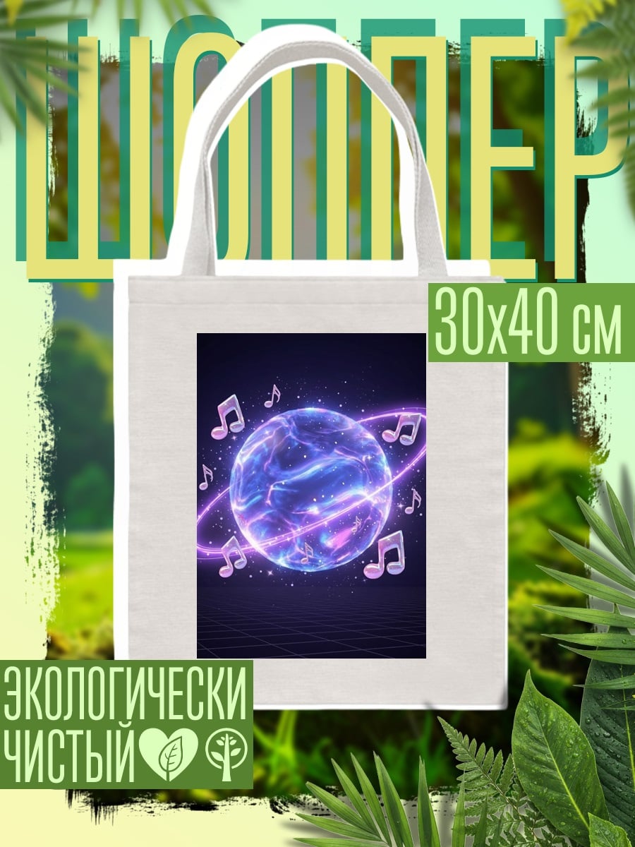 Шоппер Музыкальная планета космос