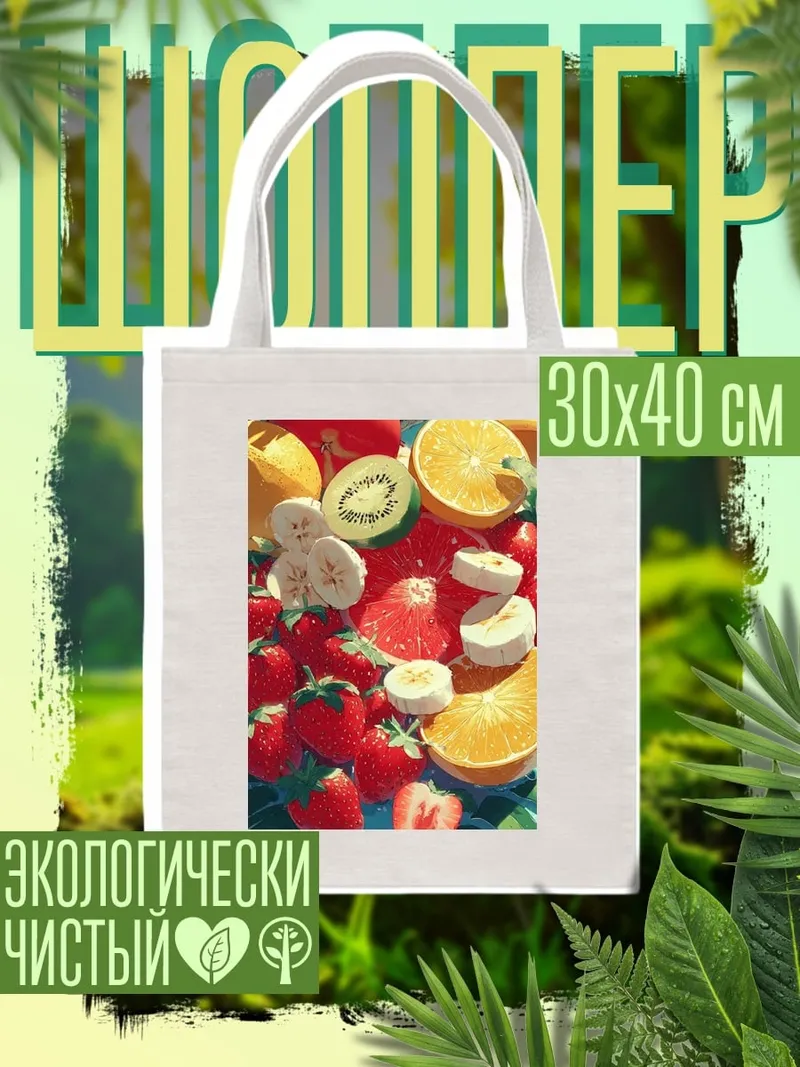 Шоппер Фруктовый микс