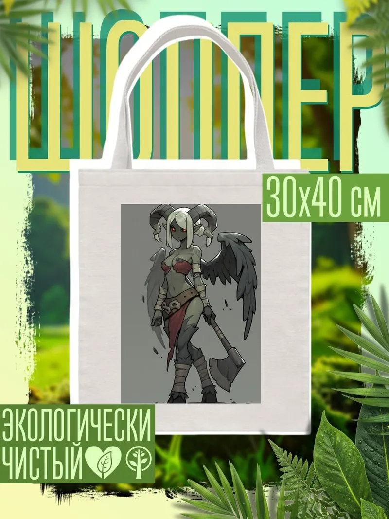 Шоппер Демоница с топором