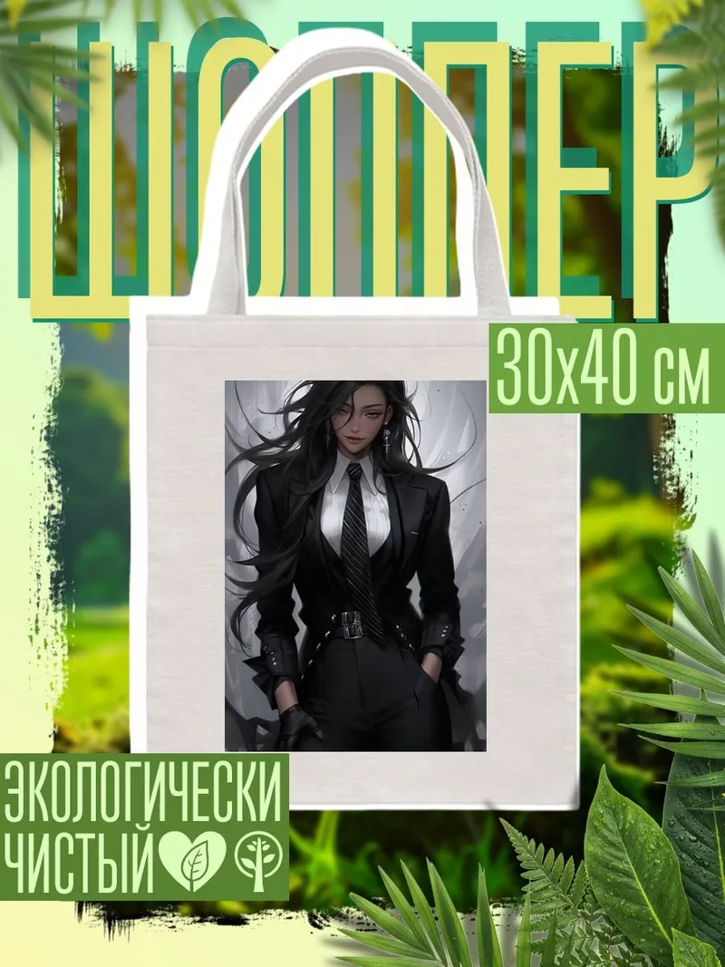 Шоппер Девушка в костюме