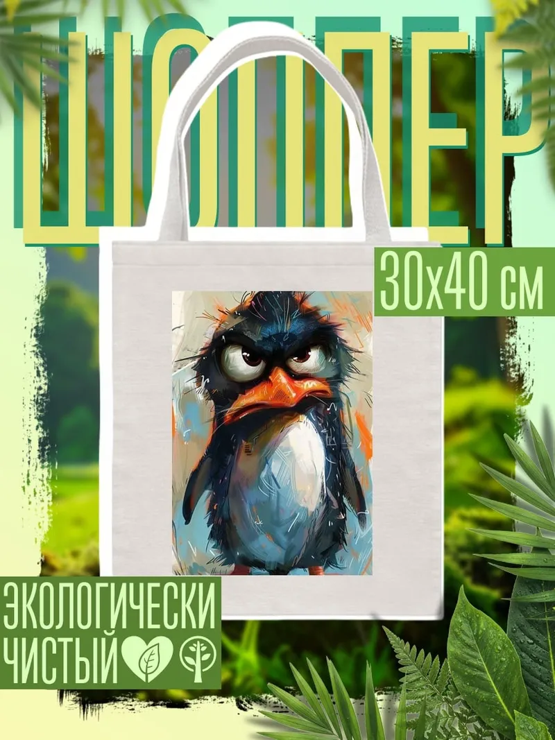 Шоппер Злой пингвин
